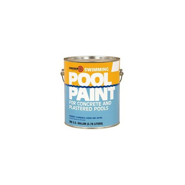 Zinsser 260539 Blue Swimming Pool Paint Gallon RubberBased