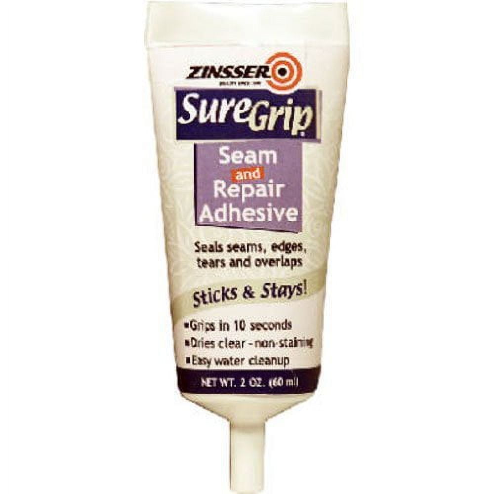 Zinsser 2861 SureGrip Seam & Repair Adhesive Tube, 2-Ounce by Zinsser