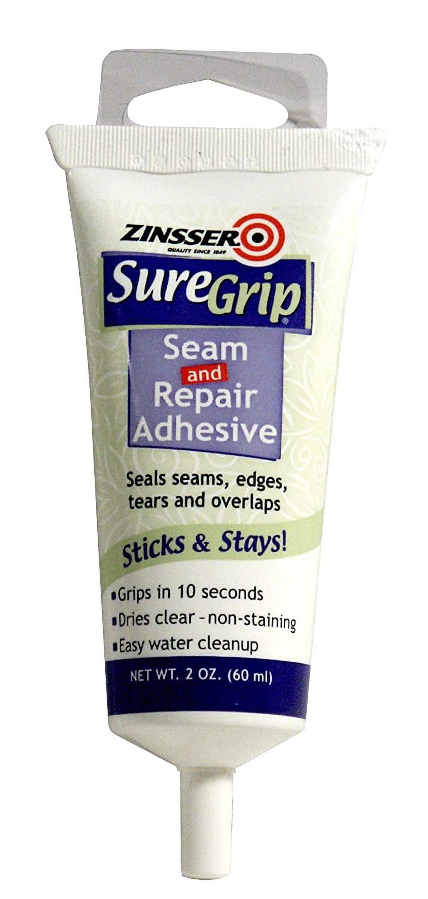 Zinsser 2861 SureGrip Seam & Repair Adhesive Tube, 2-Ounce