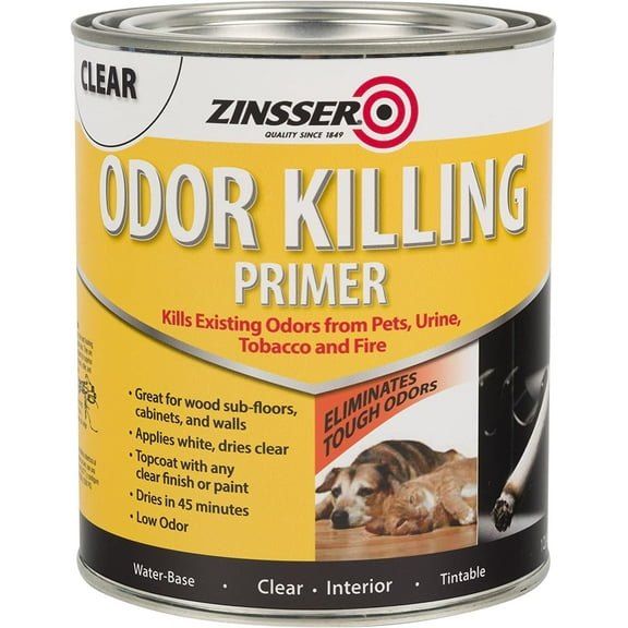 Zinsser 307648 Clear QT Odor Killing Paint Primer