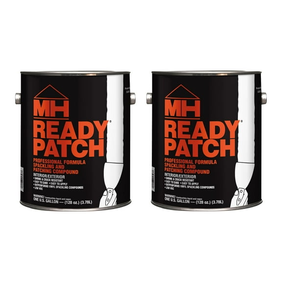 Zinsser 352306-2PK MH Ready Patch Low VOC Professional Spackling and Patching Compound, Gallon, 2 Pack