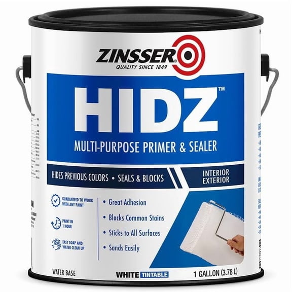 Zinsser 4-Pack of 1 gal 373358 White HIDZ Multi-Purpose Primer & Sealer