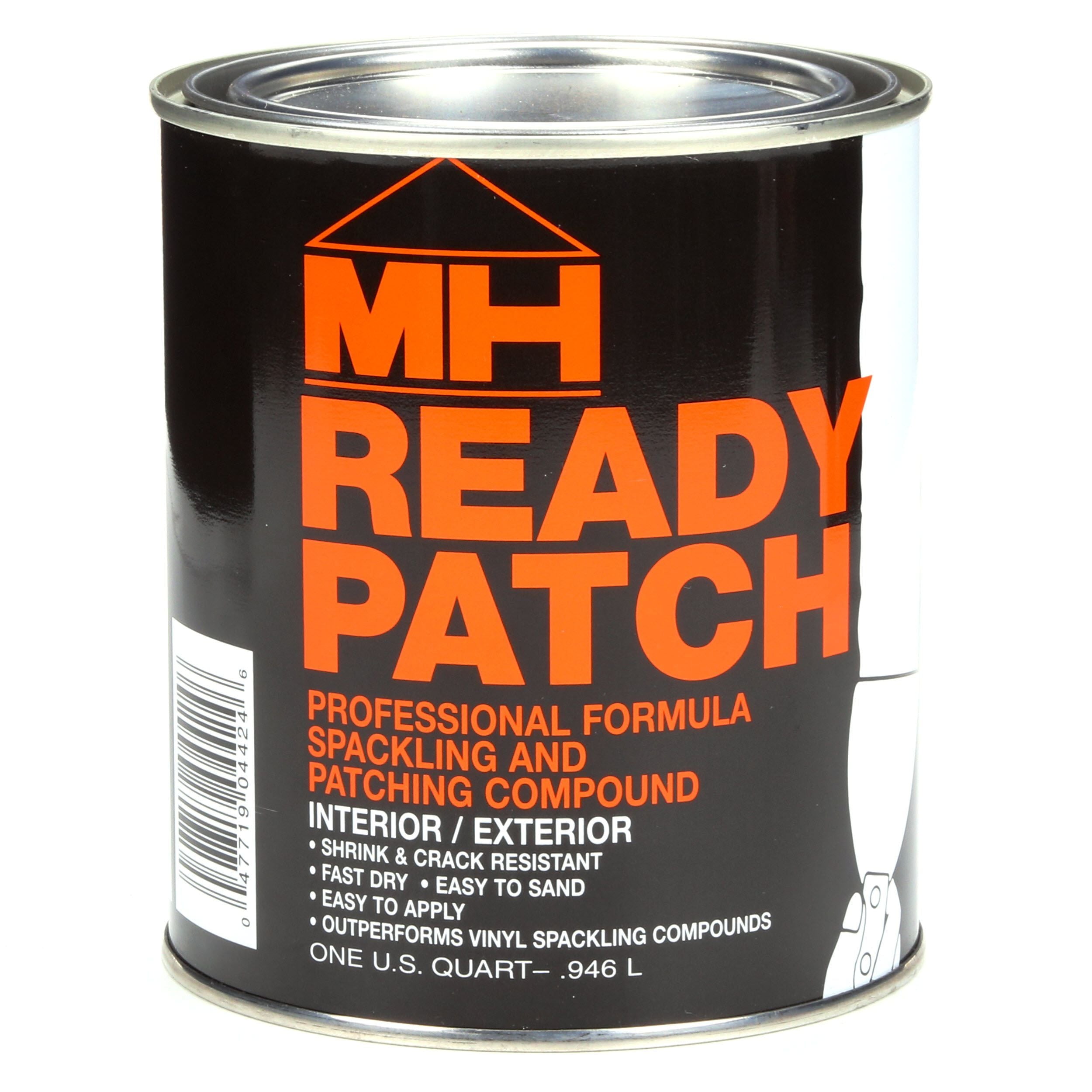 Zinsser 4424 Ready Patch Spackling \u0026 Patching Compound, 1 Quart, White