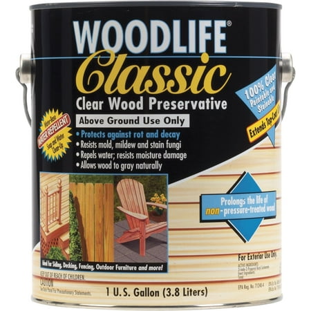 Wolman, WOODLIFE Classic, 1 Gallon Clear- 00903