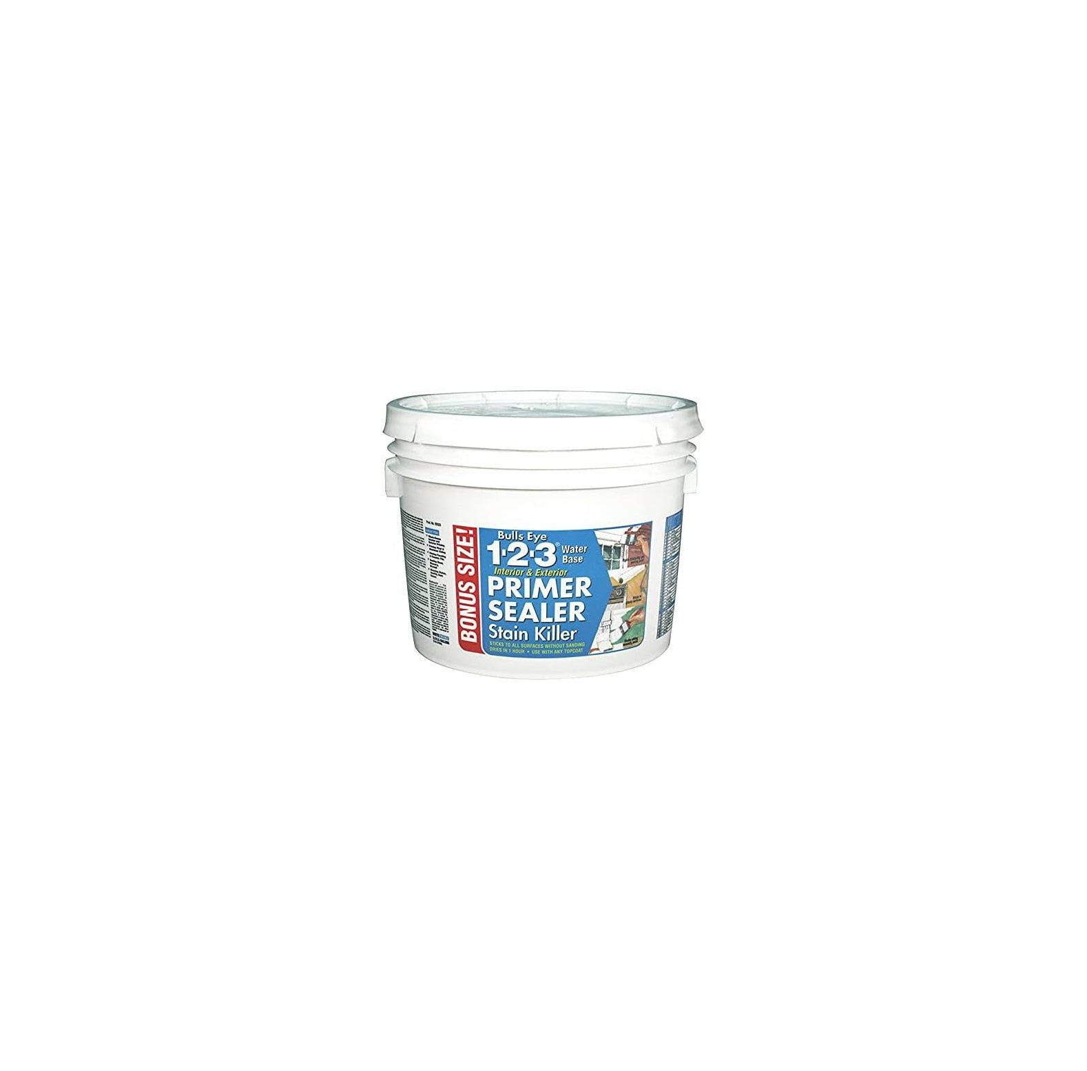 Zinsser Bulls Eye 123 White Primer and Sealer (2.5Gallon)