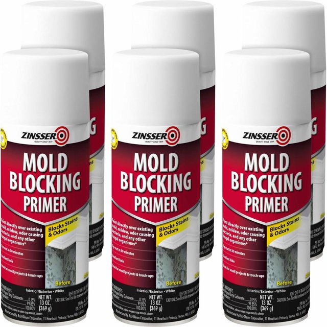 Zinsser Mold Killing Primer 6 / Carton White