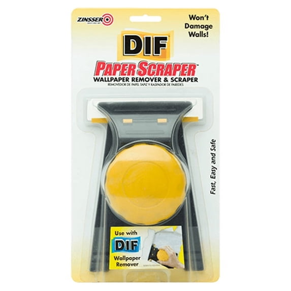 Zinsser Dif Paper Scraper Wallpaper Remover Tool 2986