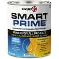 thumbnail image 1 of Zinsser Smart Prime Advanced Water-Based Primer, White, 1 Quart, 1 of 5
