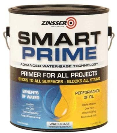 Zinsser Smart Prime Interior Paint Primer, 1 Gallon, 2 Piece