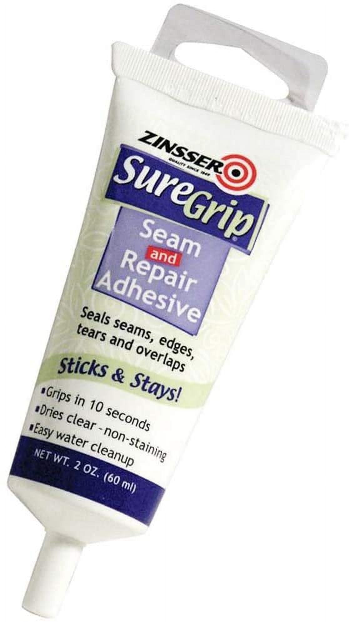 Zinsser SureGrip White Seam and Repair Hardware Adhesive 2 oz. Quick Drip