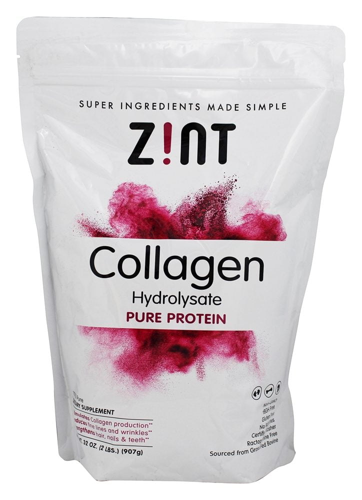 Zint Collagen Hydrolysate Pure Protein Powder 32 Oz Walmart Com Zint Collagen Hydrolysate Pure Protein Powder 32 Oz 0e606664 8008 4d2d Bc55