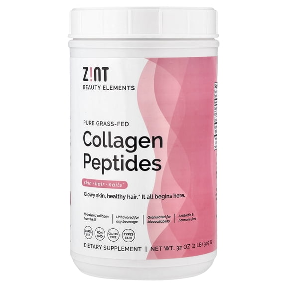 ZINT NUTRITION, COLLAGEN HYDROLYSATE,CONT 2 LB