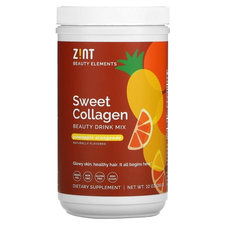 Zint Sweet Collagen, Pineapple Orangeade, 10 oz (283 g)