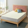 thumbnail image 1 of Zinus 1.25” Copper Cooling Memory Foam Mattress Topper, King, 1 of 10