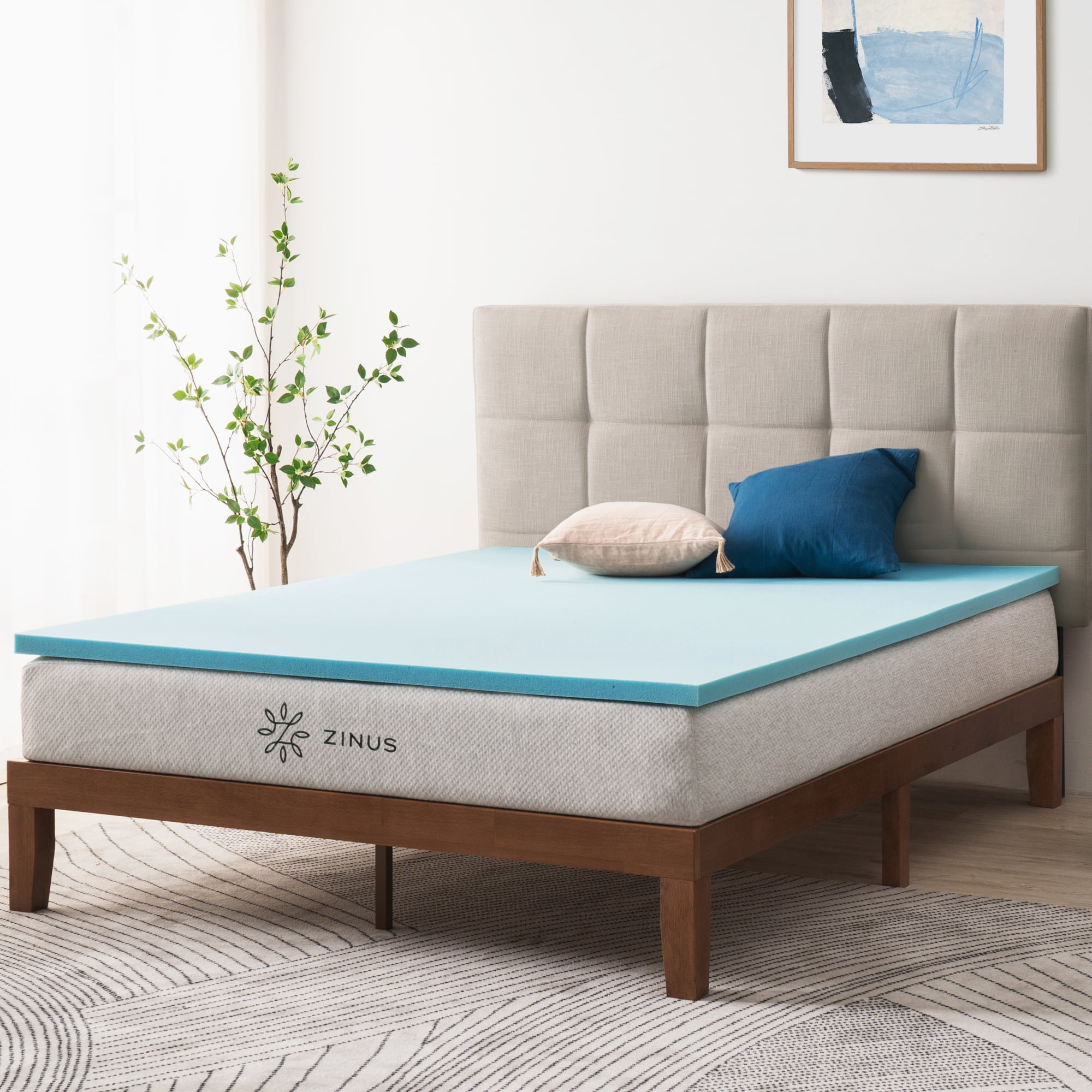 Cooling Memory Foam Mattress Topper