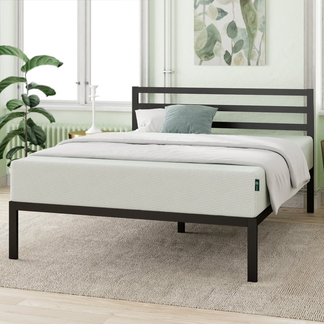 "Zinus King Size 12"" Green Tea Infused Memory Foam Mattress for Adults