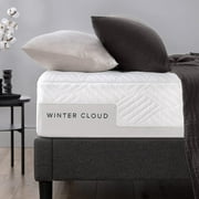 Zinus 12" Winter Cloud Memory Foam Mattress, Made of US Foam and Global Materials, Adult, Twin