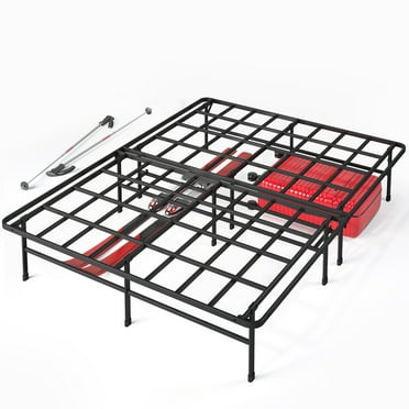 Zinus 14" SmartBase® Super Heavy Duty Mattress Foundation, Metal Platform Bed Frame, Queen