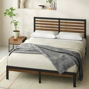 Zinus 35" Kai Bamboo and Metal Platform Bed Frame, Full
