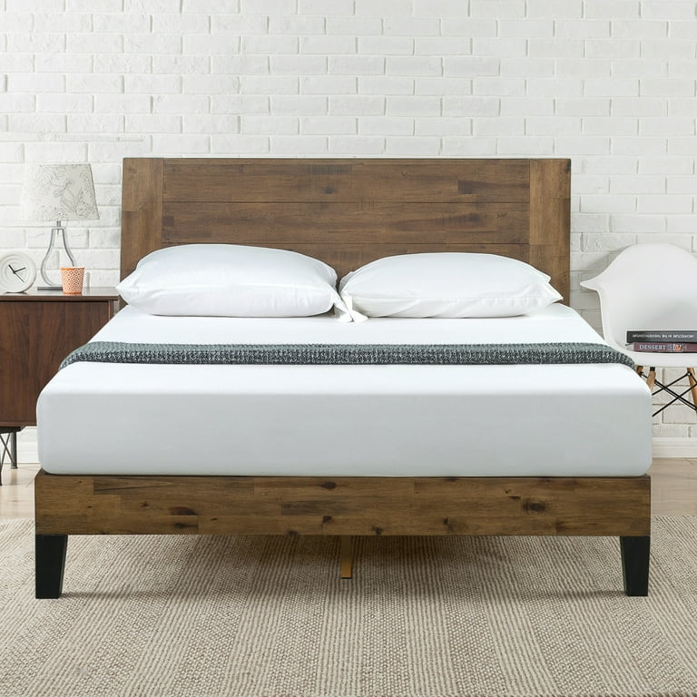 Zinus 39 Tonja Wood Platform Bed Frame Adult King Walmart