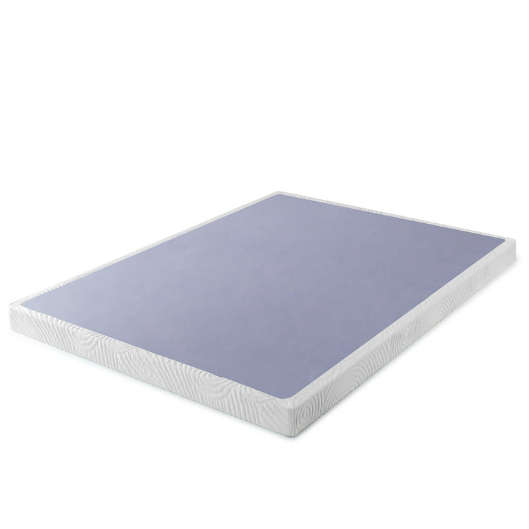 Zinus 4 Metal Box Spring with Wood Slats Mattress Foundation Full Walmart
