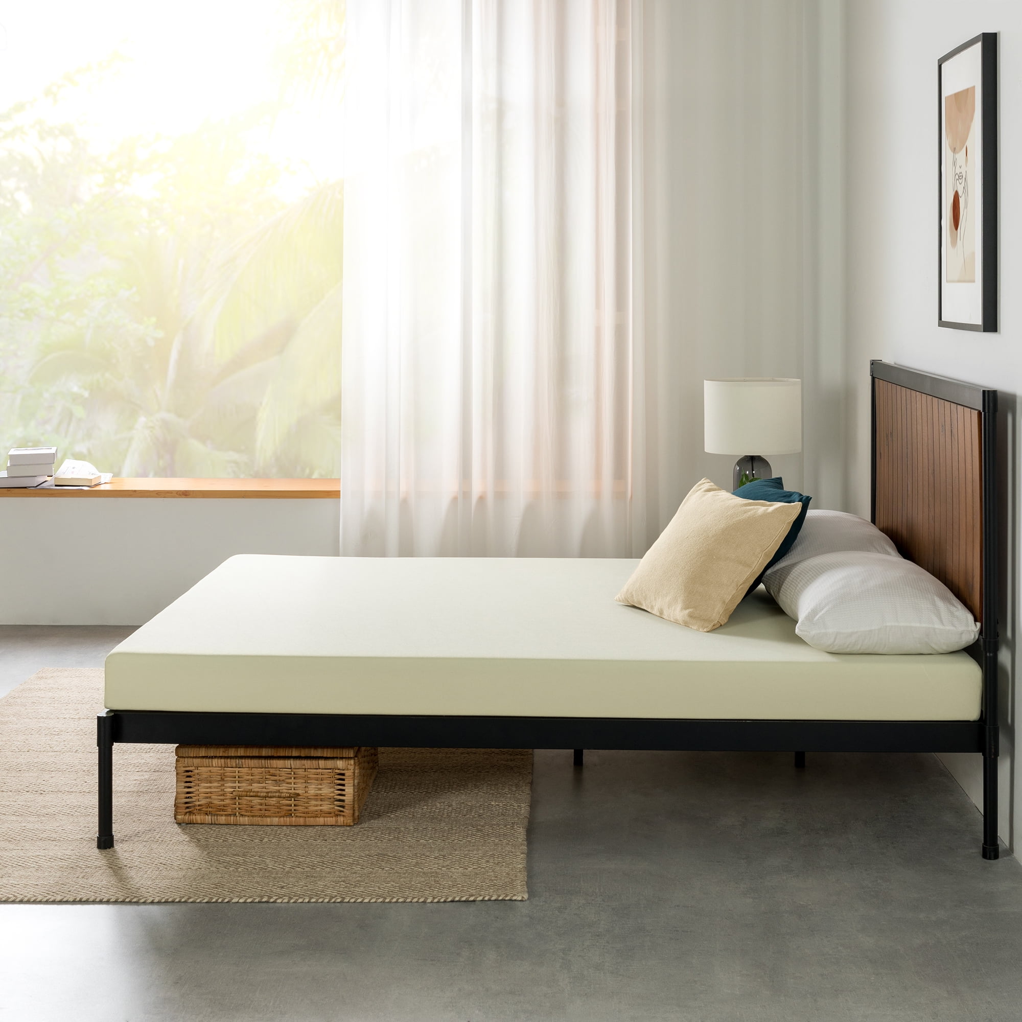 Zinus twin memory foam mattress discount