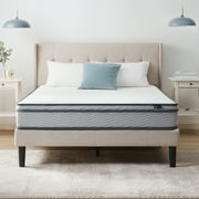 Zinus 8" Innerspring Mattress with Euro Top, Queen