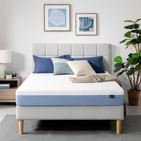 ZINUS Cooling Essential Memory Foam Mattress, 8 inch, Full, Medium Feel, Fiberglass Free, Certified Safe Materials