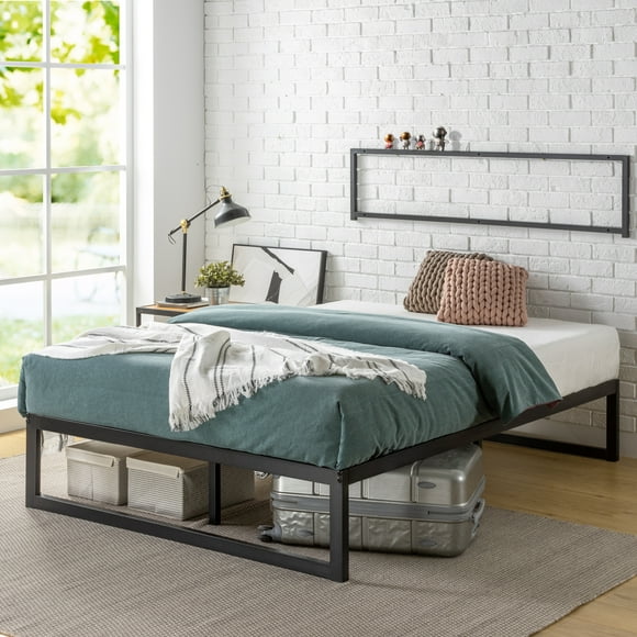 Zinus Abel 14" Metal Bed Frame with Steel Slat Support, Queen