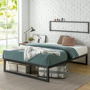 Zinus Abel 14" Metal Bed Frame with Steel Slat Support, Twin