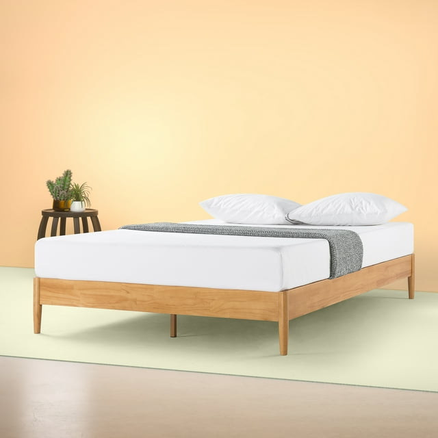 Zinus Amelia 12" Wood Platform Bed Frame, Queen