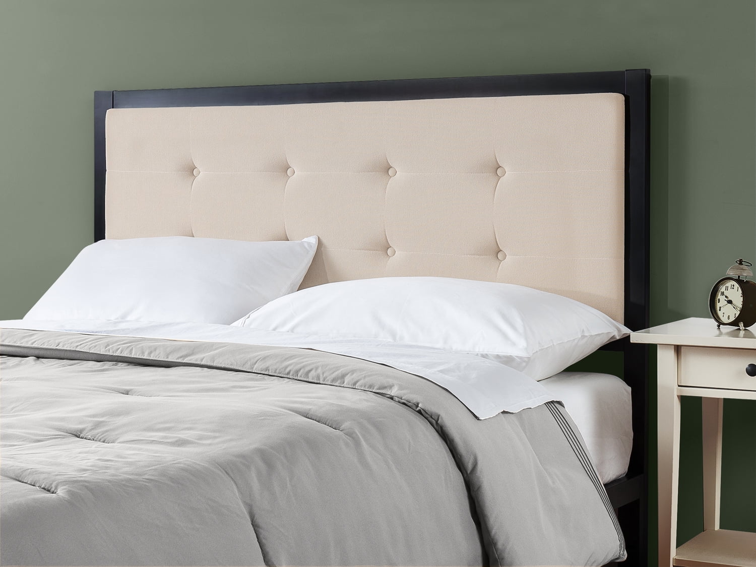 Attaching headboard to cheap zinus bed frame