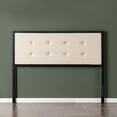 thumbnail image 1 of Zinus Barbara Upholstered Metal Headboard, Queen, Taupe, 1 of 6
