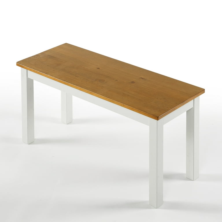 Zinus Becky 36 Wood Bench Farmhouse