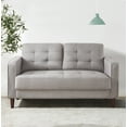 thumbnail image 1 of Zinus Benton 2-Seater Loveseat, Stone Grey, 1 of 8