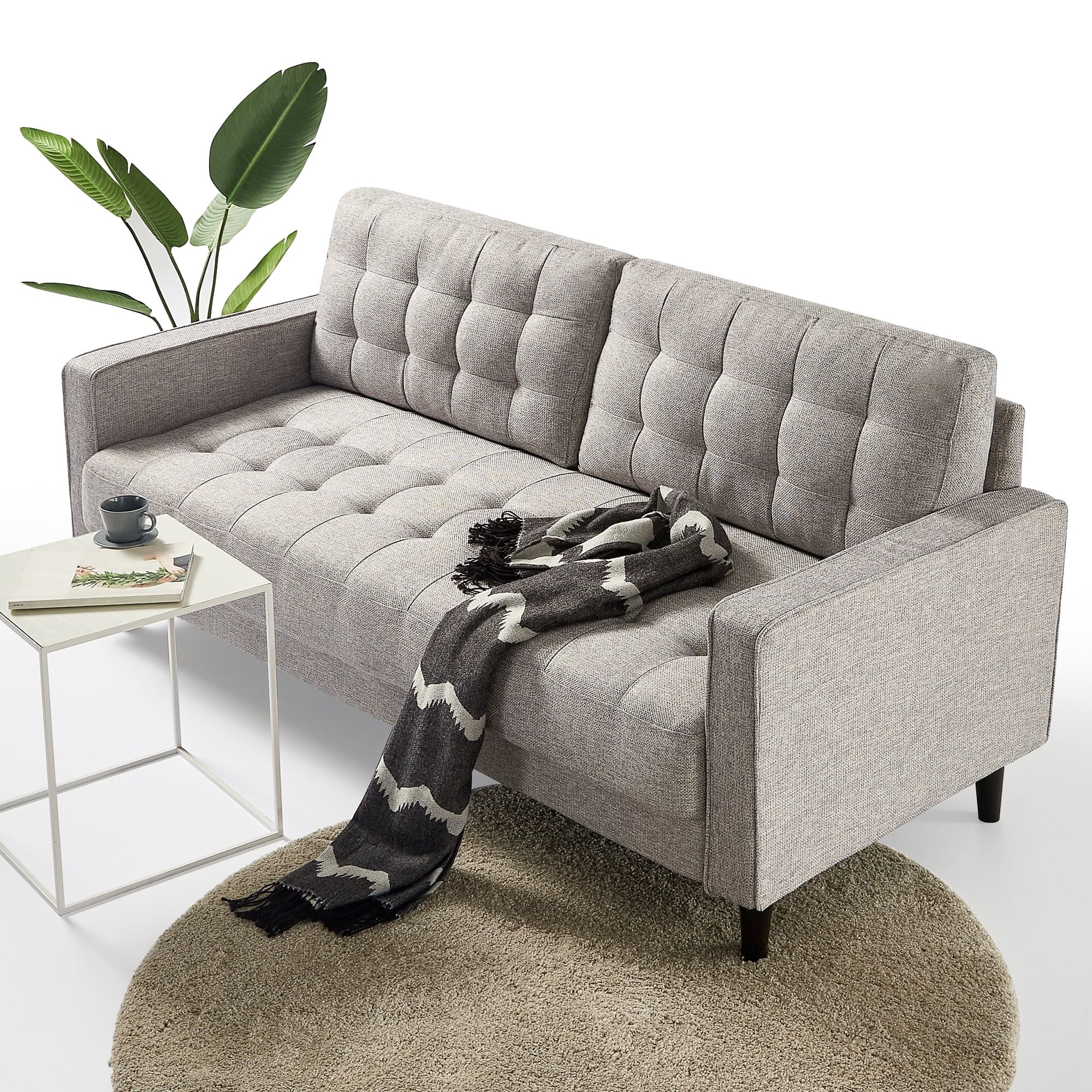Zinus Benton Sofa Couch, Soft Grey