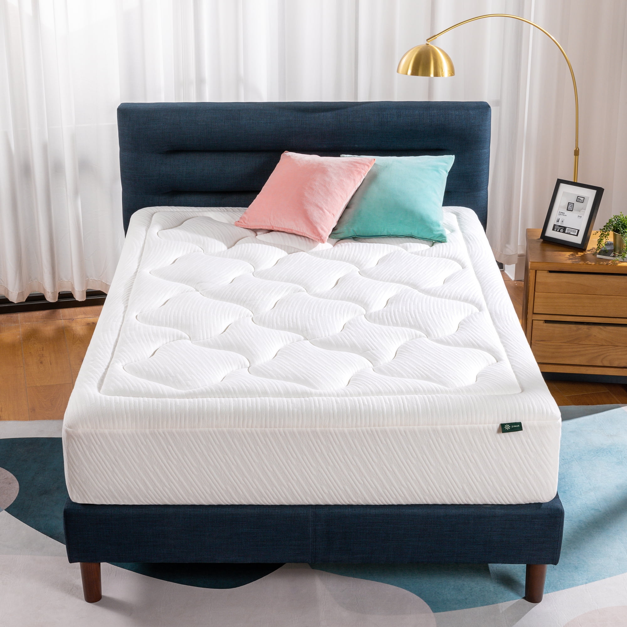 Zinus Full Size 12 Cloud Memory Foam Mattress for Adults Walmart