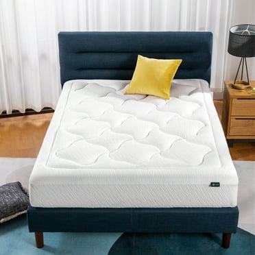 Zinus Cloud King Tight Top 10" Plush Memory Foam Mattress Pressure Relieving, Mattress in a Box