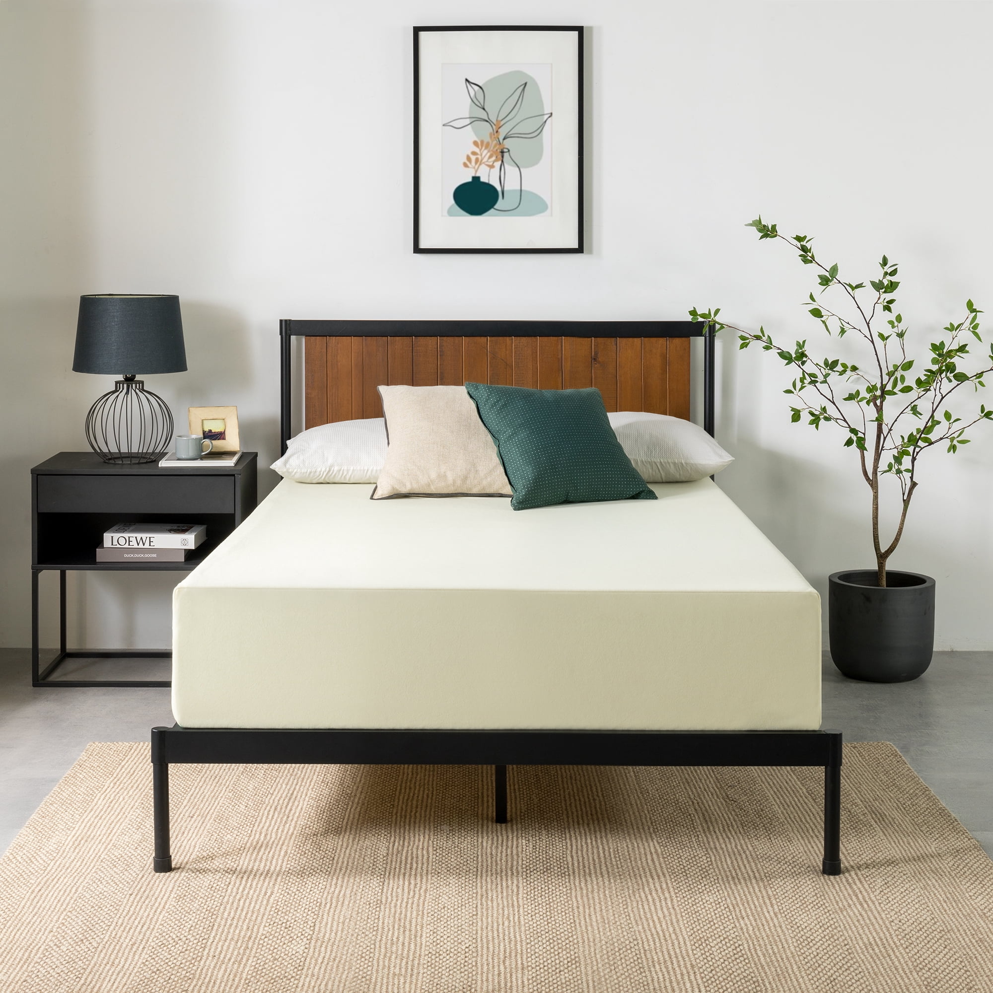Zinus Gel Airflow 12" Full Mattress, Gel Memory Foam Mattress CertiPUR-US Certified