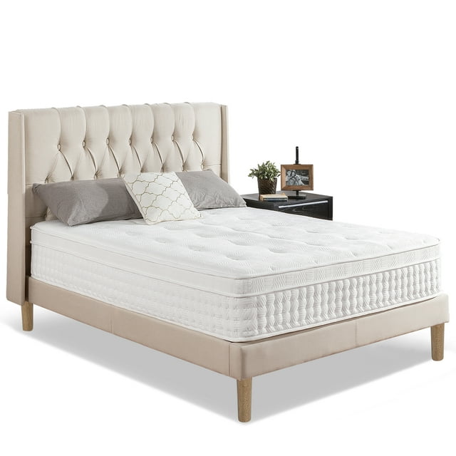 Zinus Euro Top 13" Hybrid Mattress, King