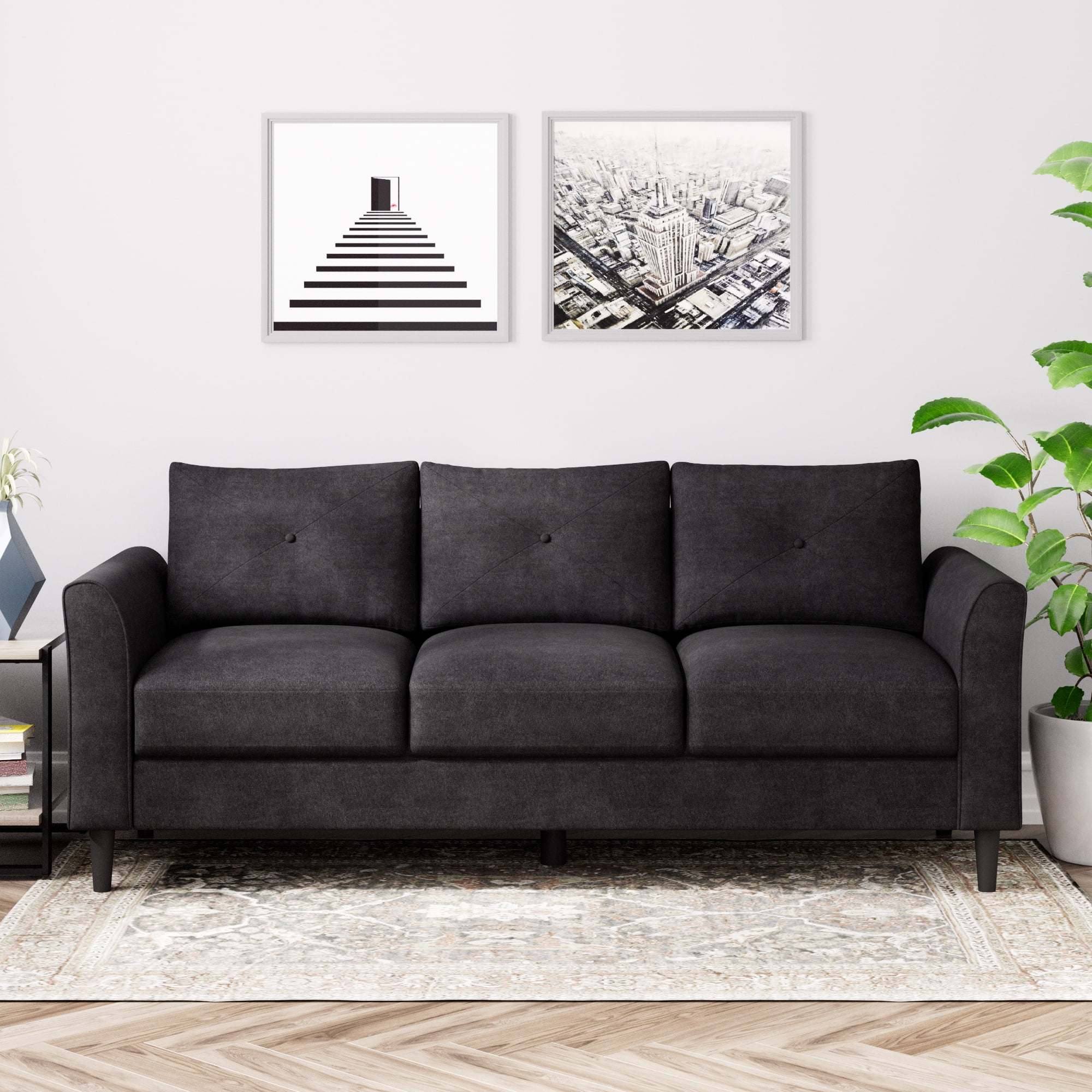 Zinus Hayes Sofa, Black