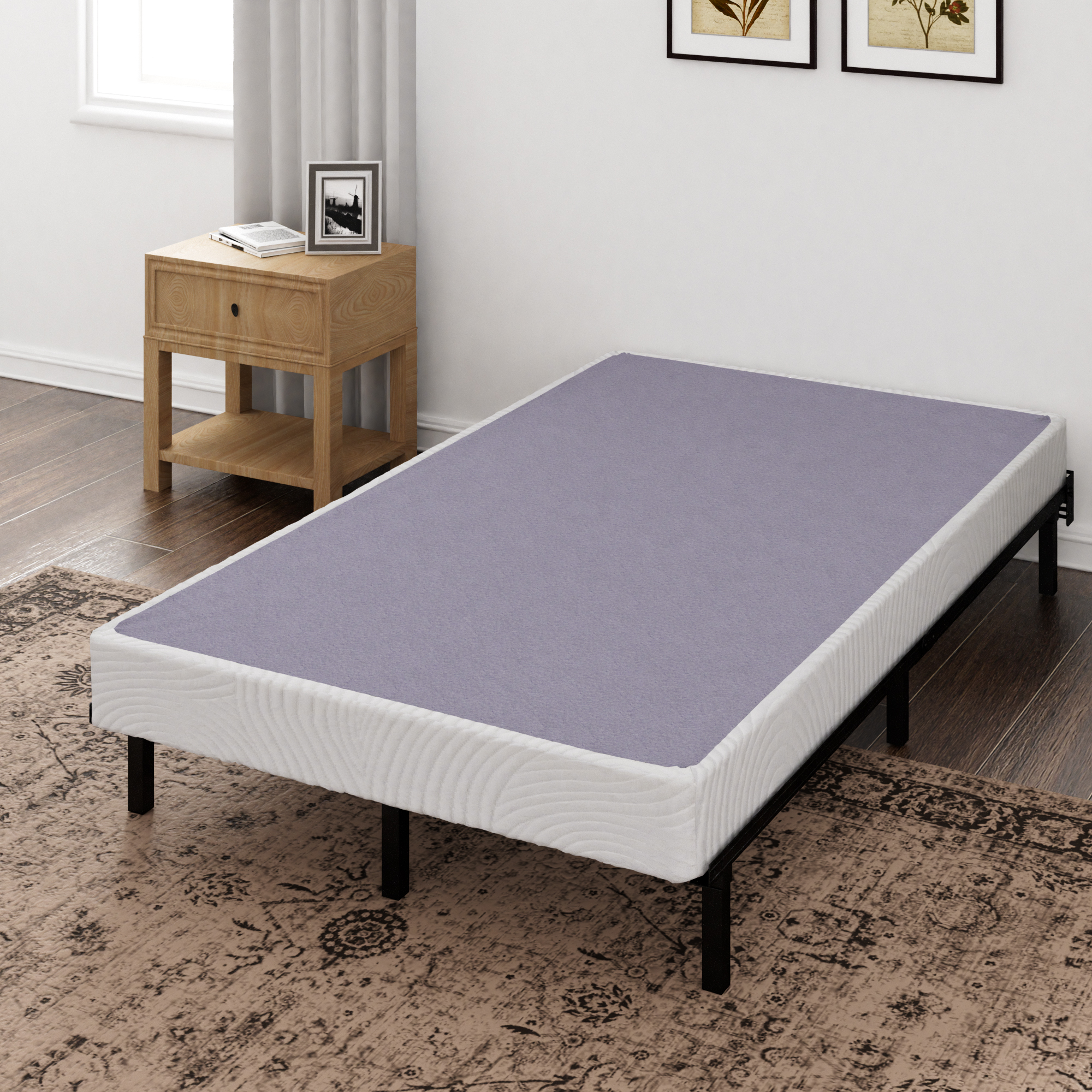 Zinus Jacob 4" Bamboo Box Spring, Twin