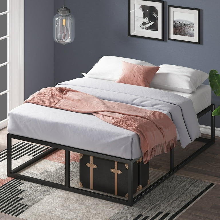 Zinus metal 2024 bed frame king