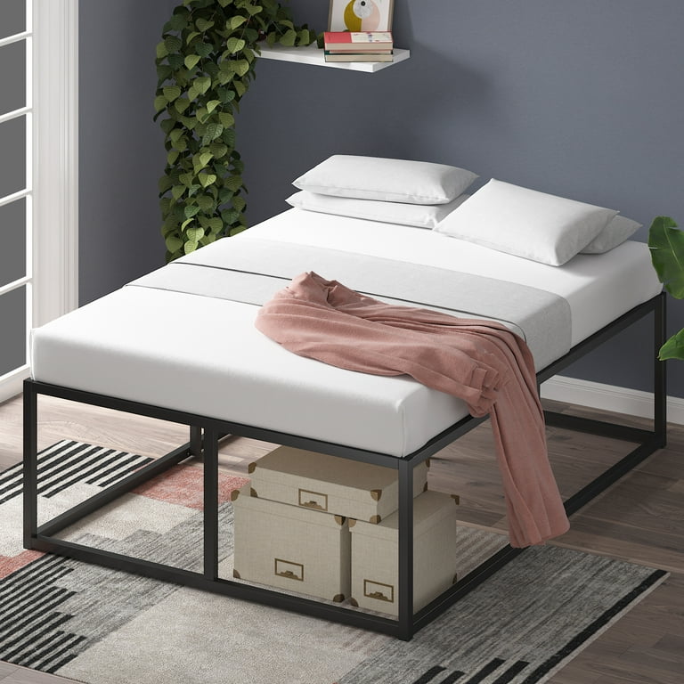 18 queen platform bed frame discount