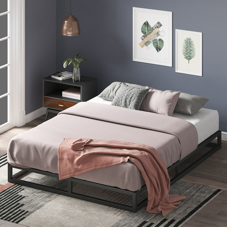 Zinus Joseph 6 Modern Studio Platform Low Profile Bed Frame King Walmart