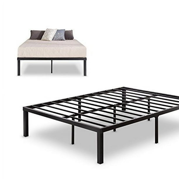 Zinus quick lock 14 inch metal platform bed frame discount
