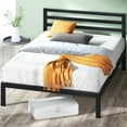 thumbnail image 1 of Zinus Mia 38" Metal Platform Bed Frame with Headboard, King, 1 of 13