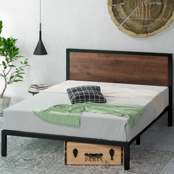 Zinus Mory 38" Metal Platform Bed Frame, Full