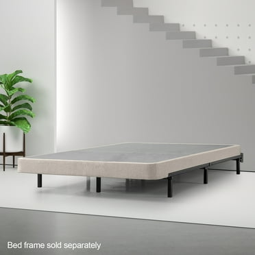 Zinus No Assembly 5" White Metal Box Spring, Twin