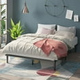 thumbnail image 1 of Zinus Parker Metal Platform Bed, Charcoal, King, 1 of 8